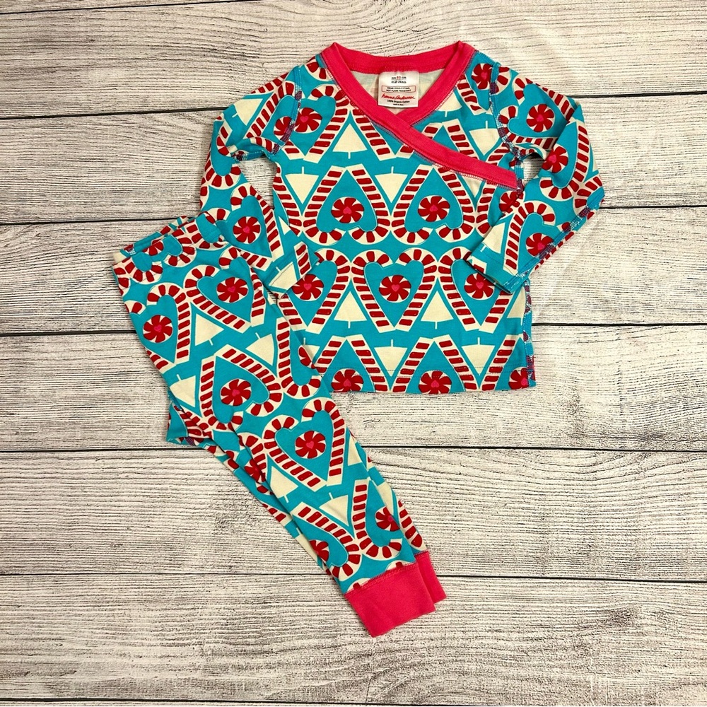 Hanna Andersson holiday pajamas size 80/18-24 months